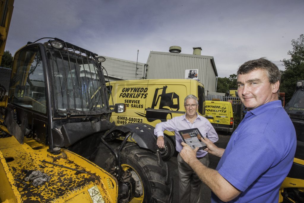 Gwynedd Forklift connect to the Fibrespeed network